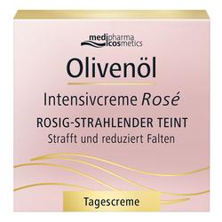 Eine rosafarbene Tagescreme-Verpackung für strahlenden Teint und Faltenreduktion.